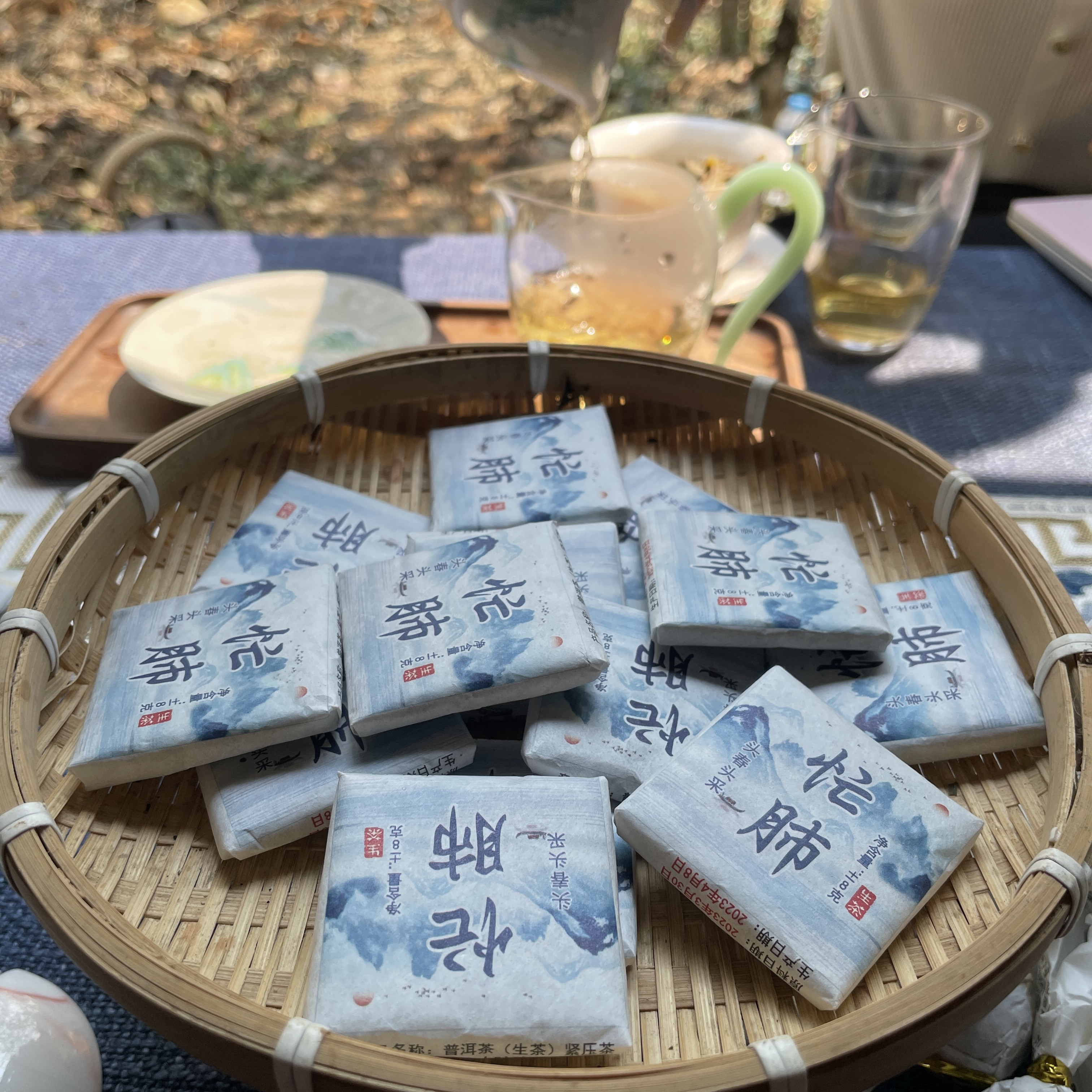 【自家茶园】2023年忙肺正山核心区古树小方片头春头采明前料