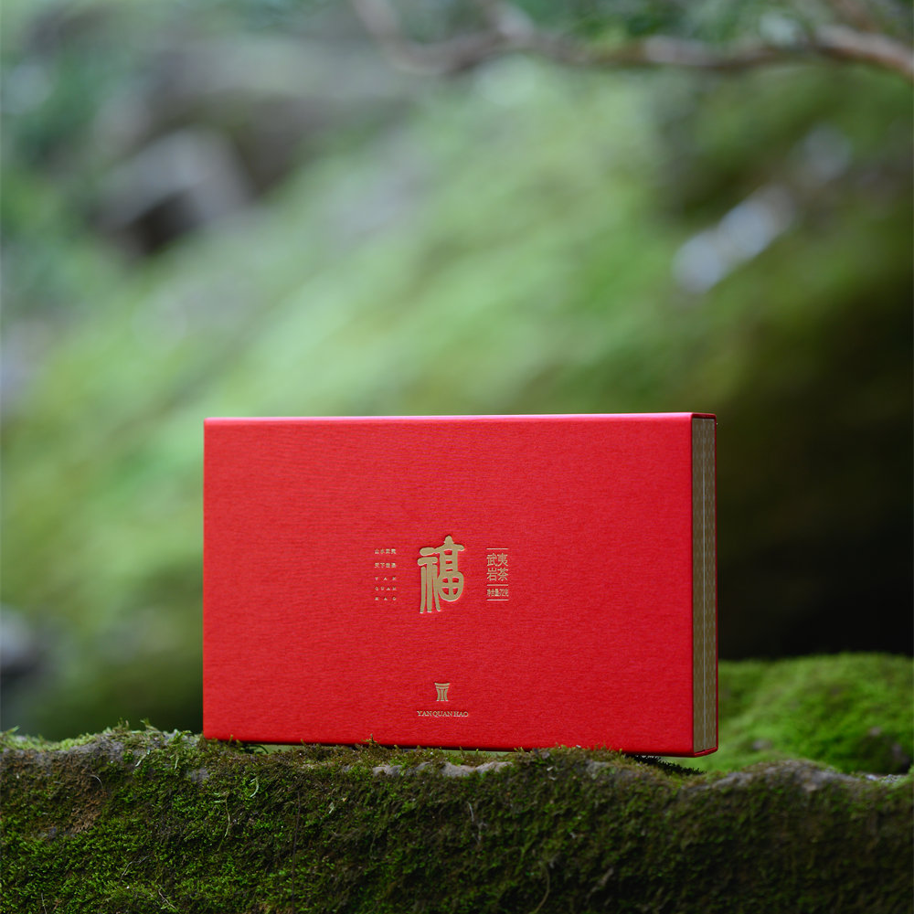 岩湶号福 9克*8泡 观音岩大红袍 山水系列