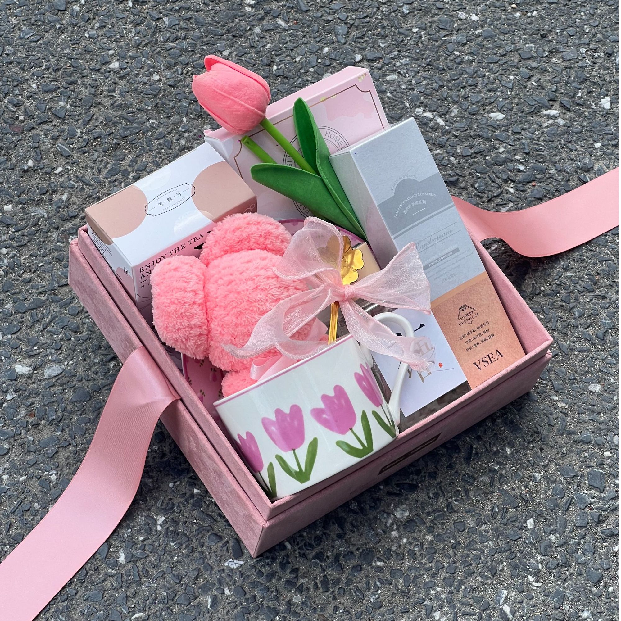 2025新款伴娘伴郎伴手礼网红爆款礼品套装蝴蝶结半透明亚克力礼盒