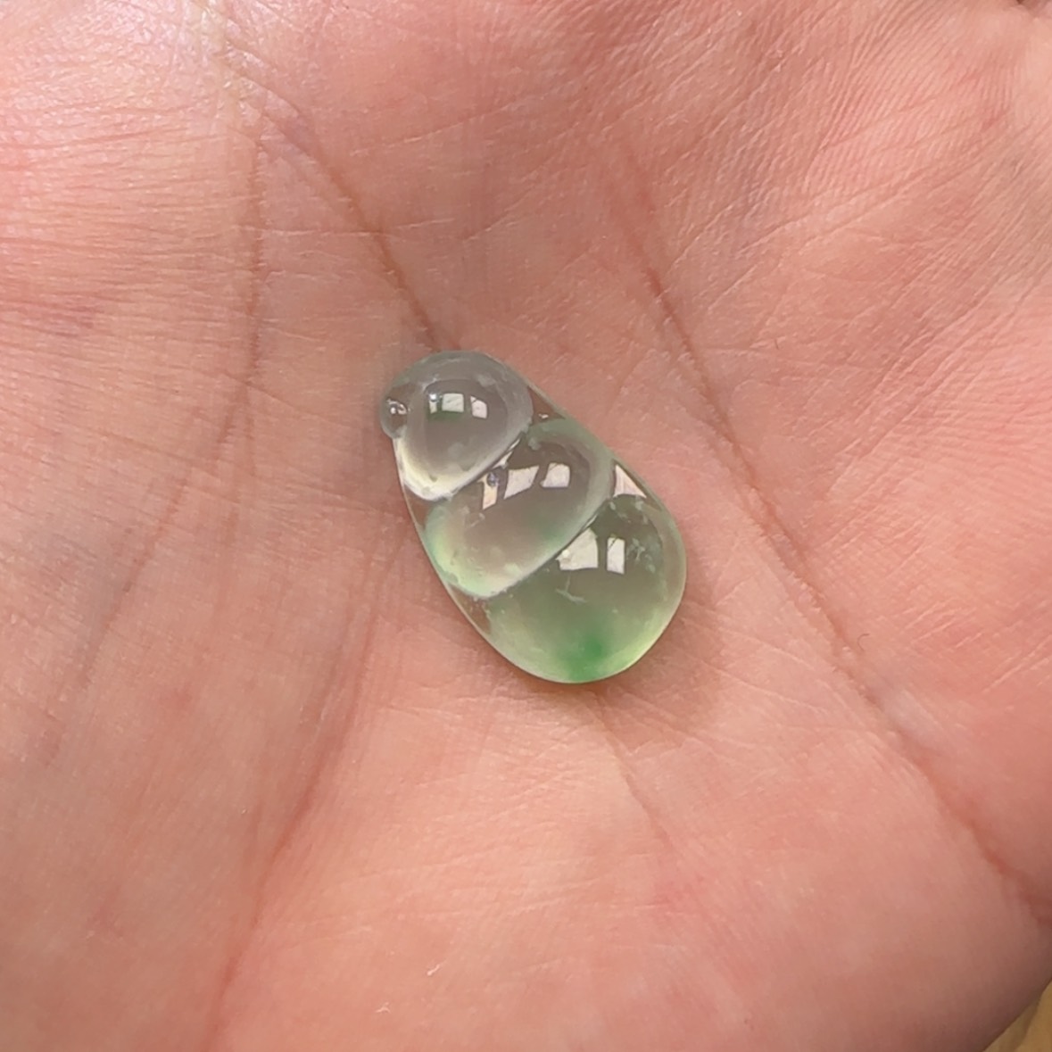 【闪购商品】定制翡翠未镶嵌福豆