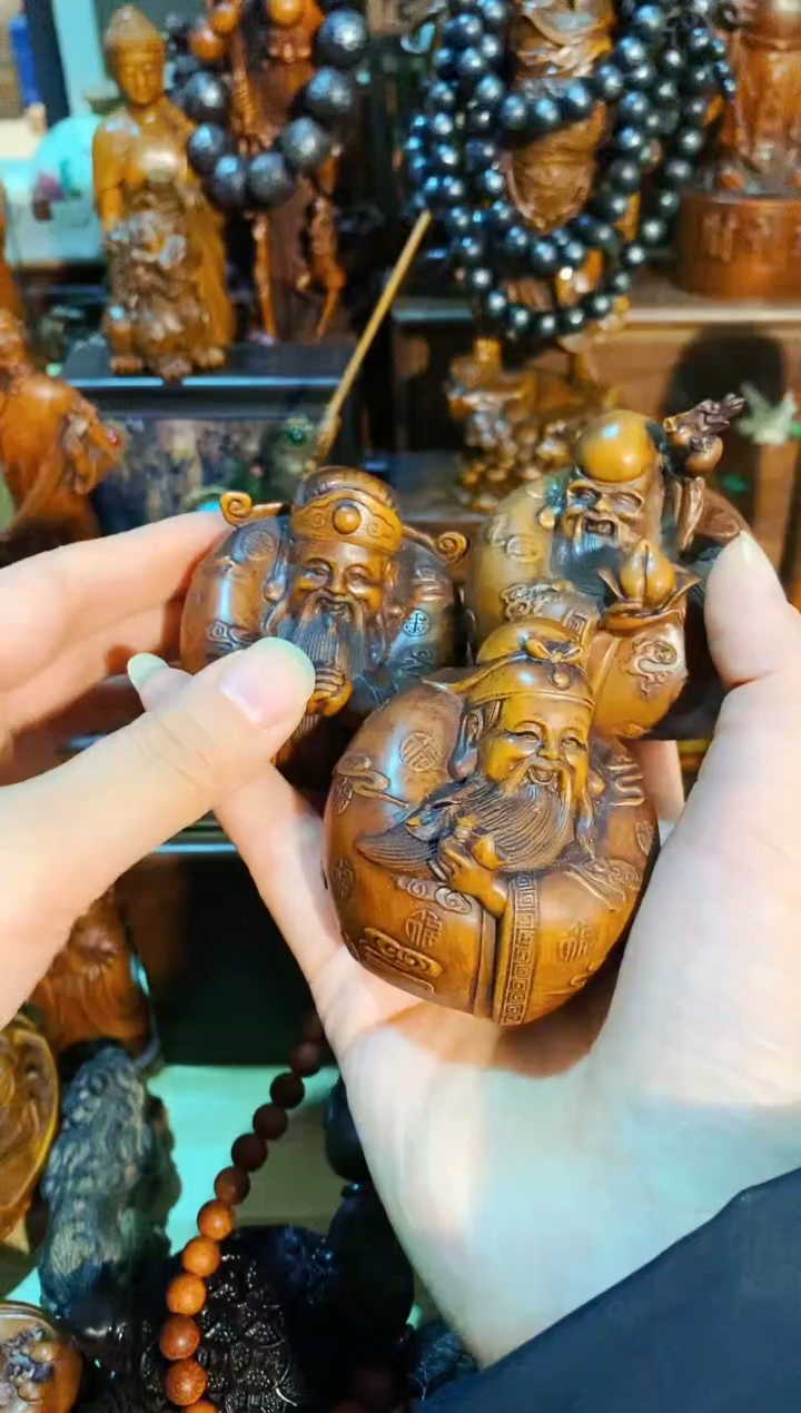 【闪购商品】木头福禄寿