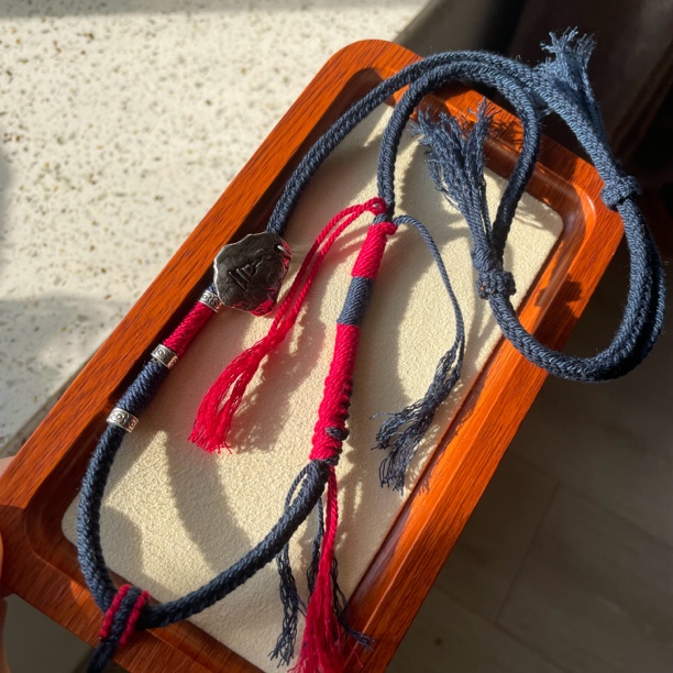 非金属布艺吊坠 吊坠挂绳 挂件绳 高端吊坠绳子 手工绳 高货绳