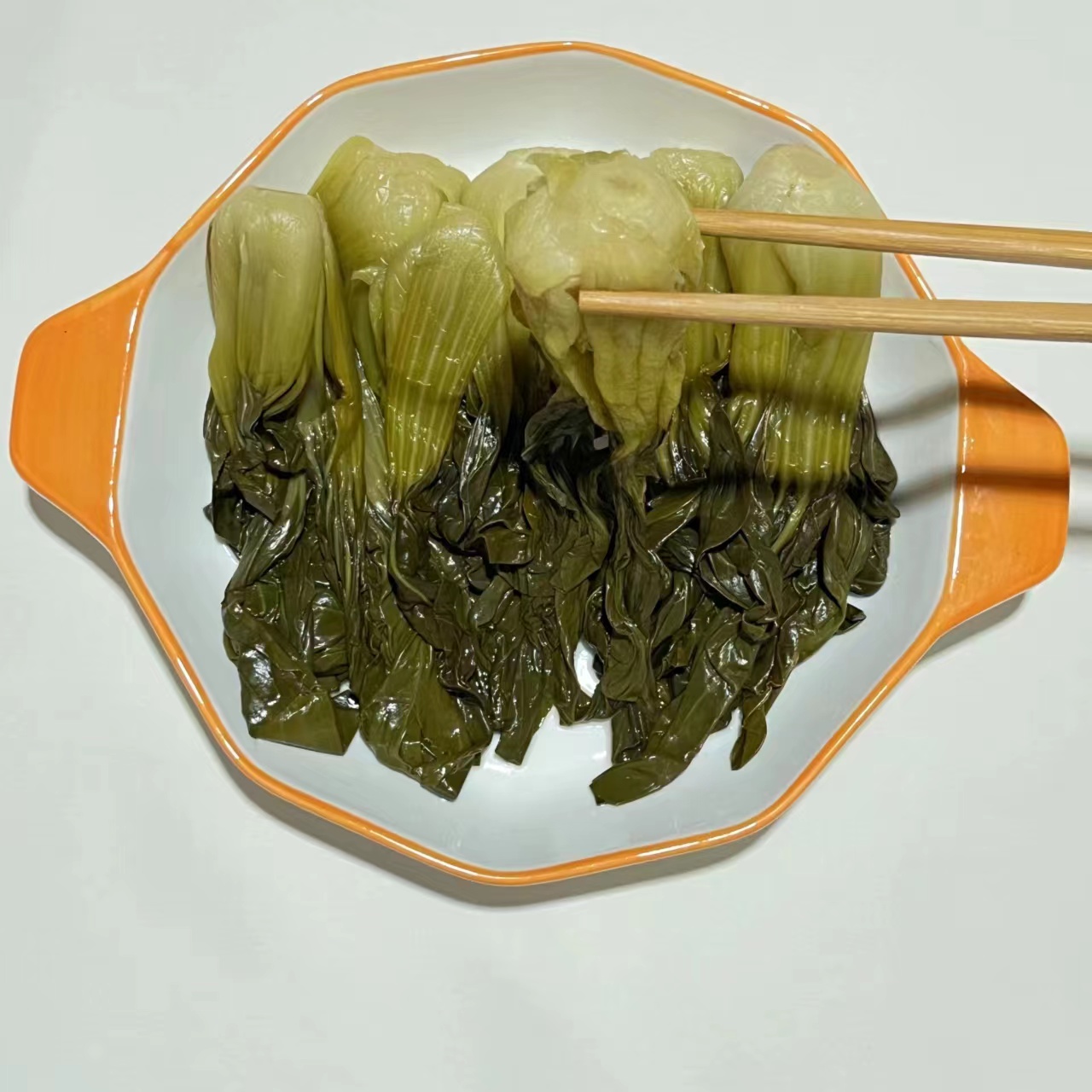 苏北特色蔷薇村矮杆酸菜酸爽脆嫩400g/袋五包