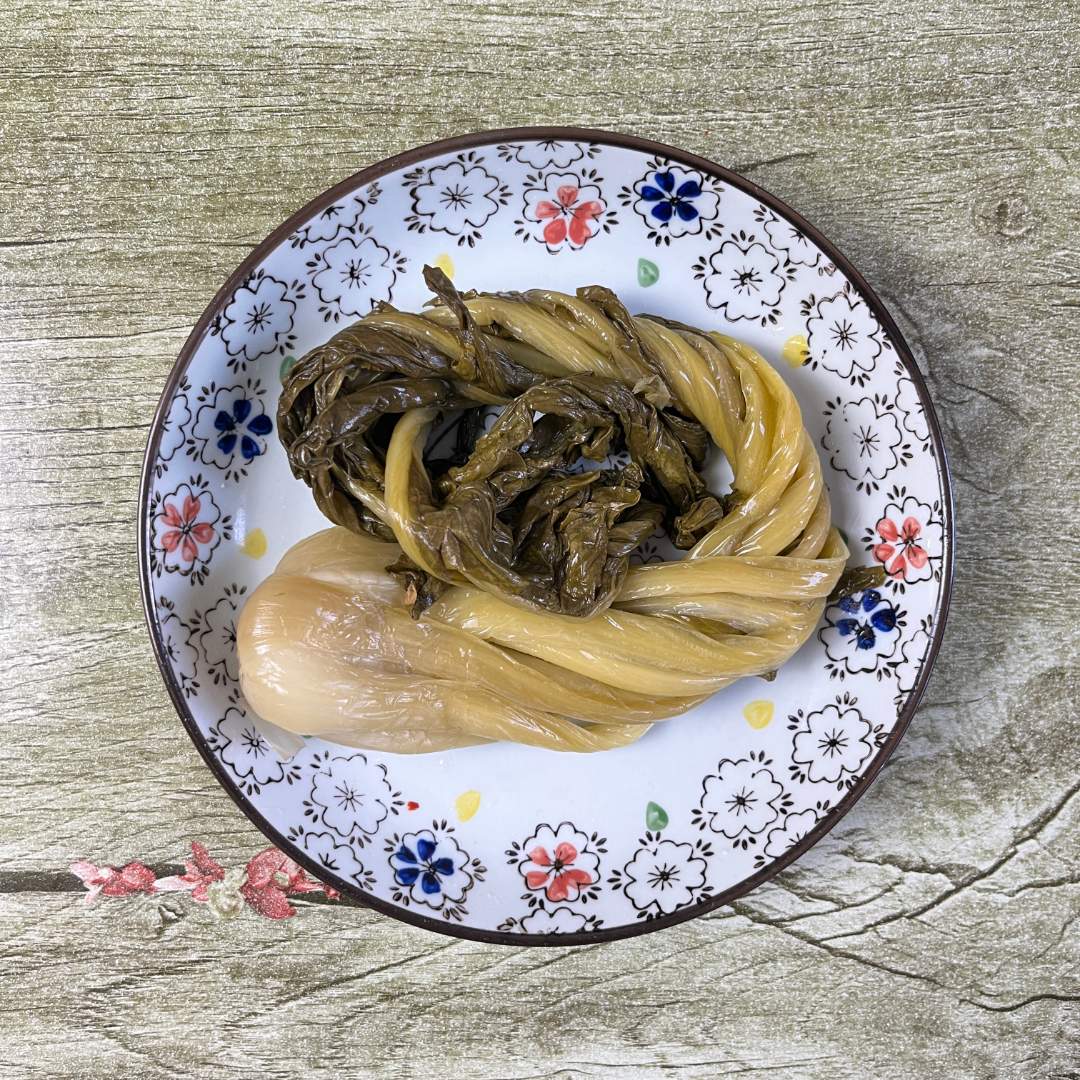 苏北家乡长杆酸菜好吃美味美味好吃