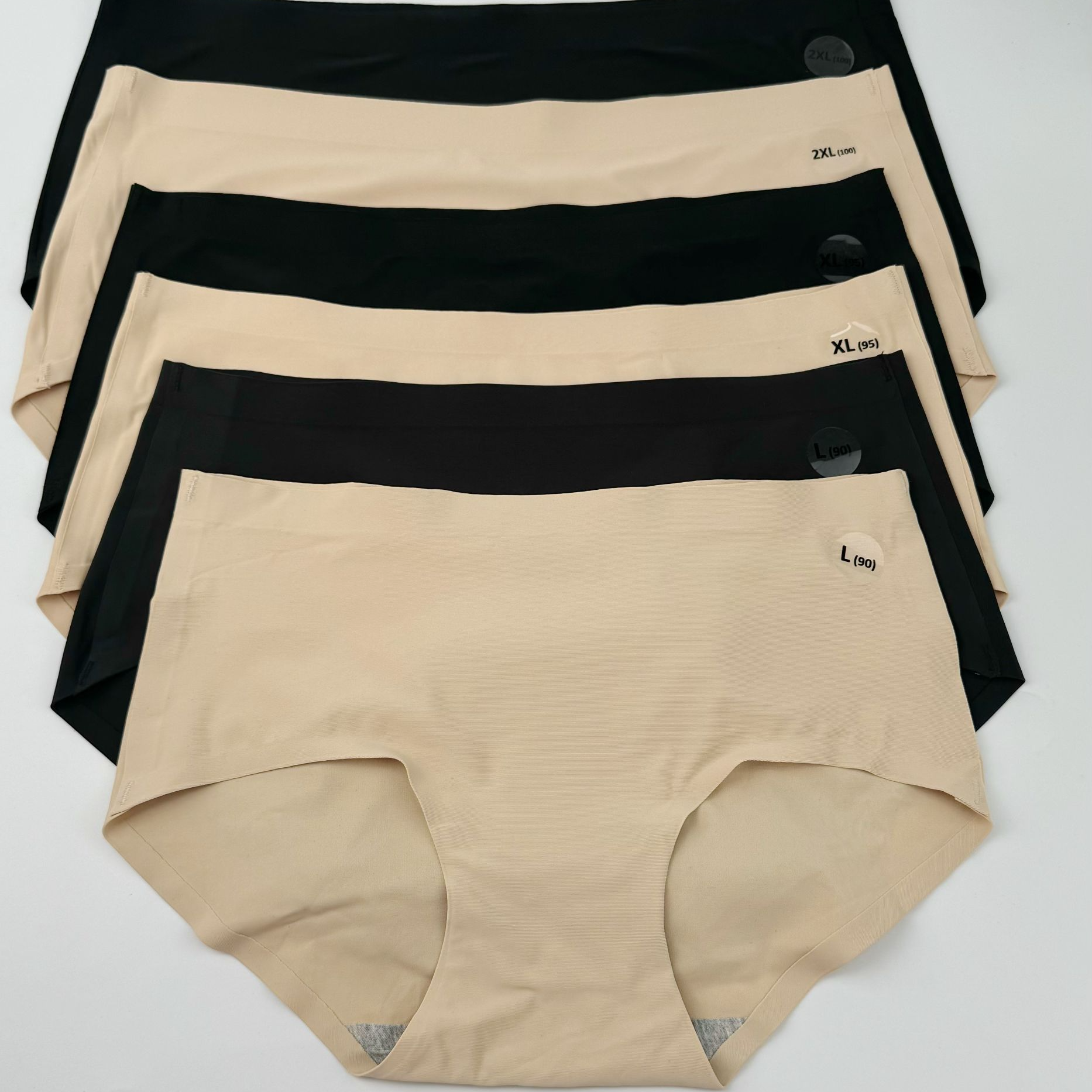 无痕舒适时尚简约透气女士三角裤运动薄款底裤低腰纯色