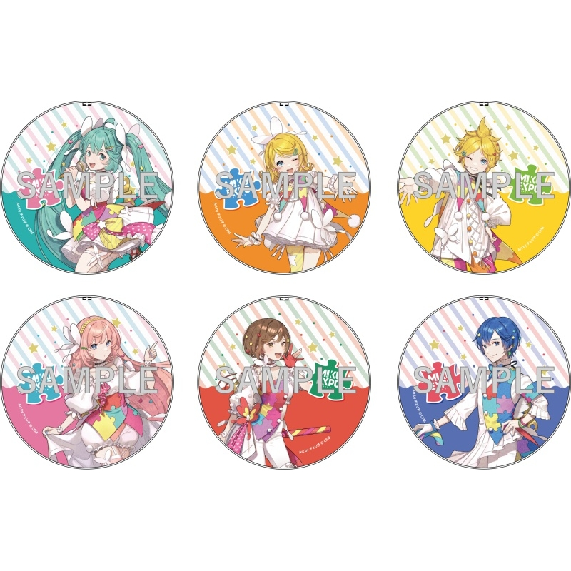 初音未来 oxop dishup 咖啡联动75mm联动吧唧