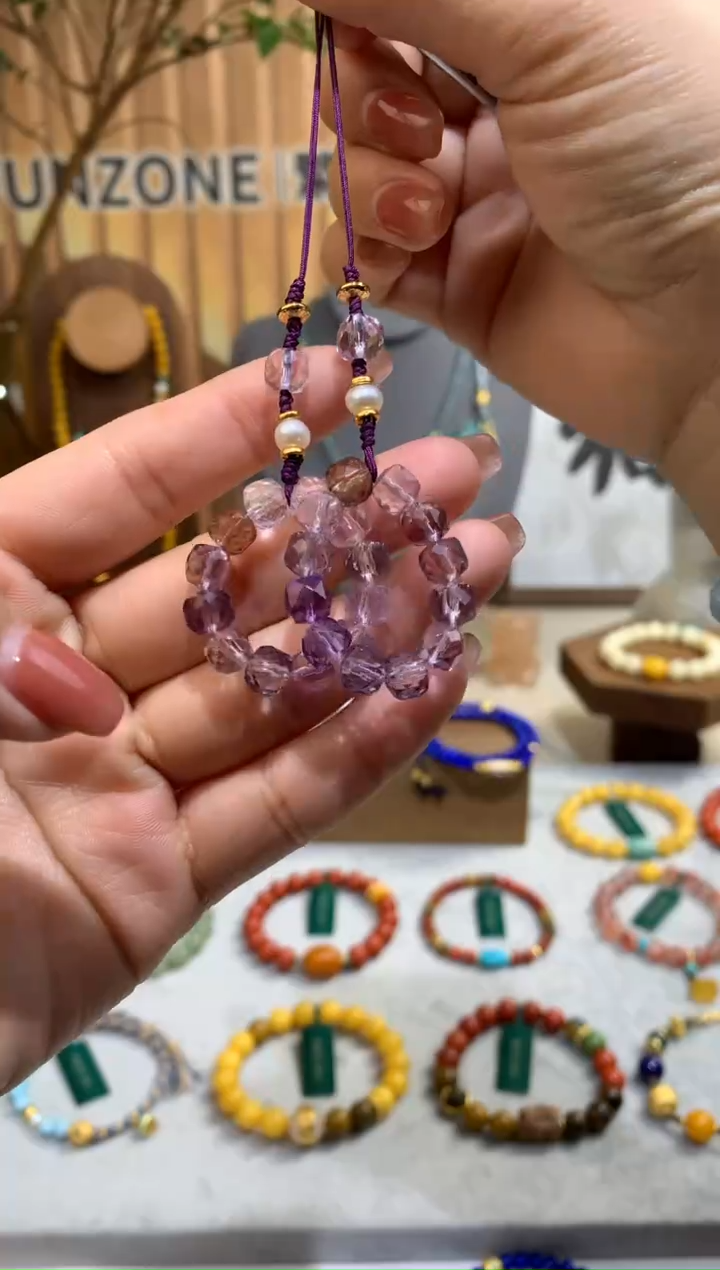 【闪购商品】水晶挂件银S925镶嵌挂件（发一件）