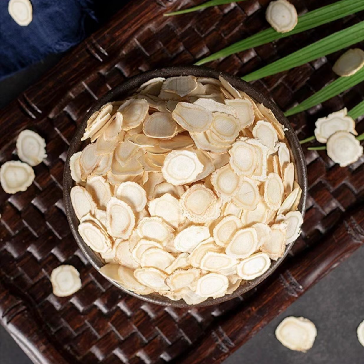 西洋参切片特产长白山煲汤泡酒泡茶送礼佳品东北泡水特级西洋参片