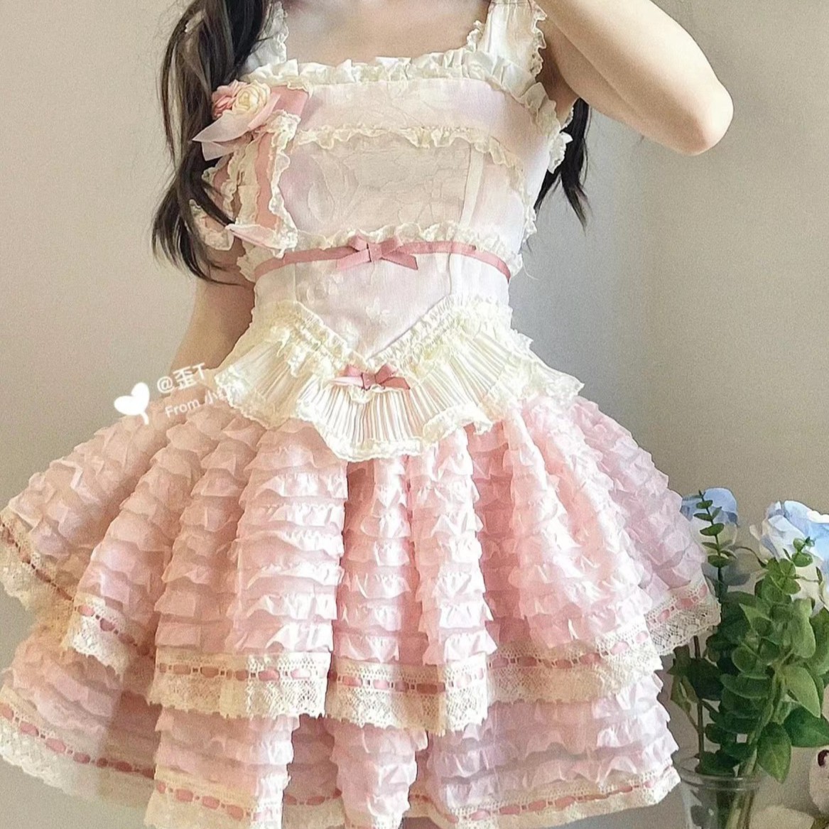 里雾诗之春合集连衣裙甜美优雅气质小裙子