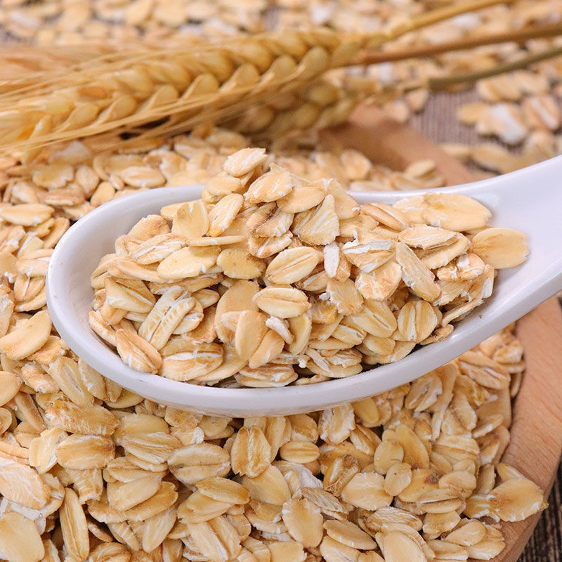 陕北农家纯小麦片原味粗粮谷物黄瓜籽胡麻籽小伙甜胚子燕麦燕麦片
