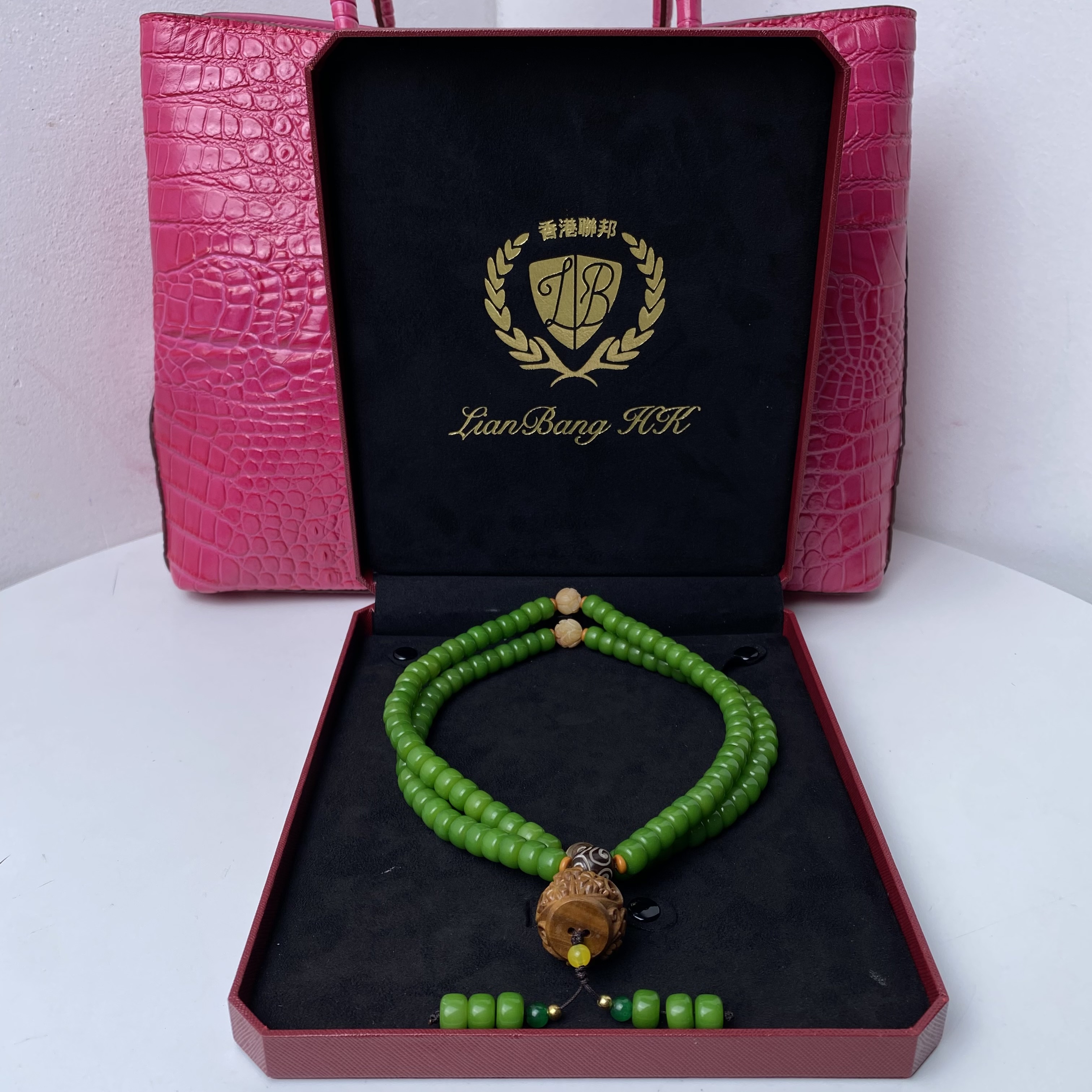 非金属珐琅项链 3460【LIANBANG  H.K】时尚百搭女项链