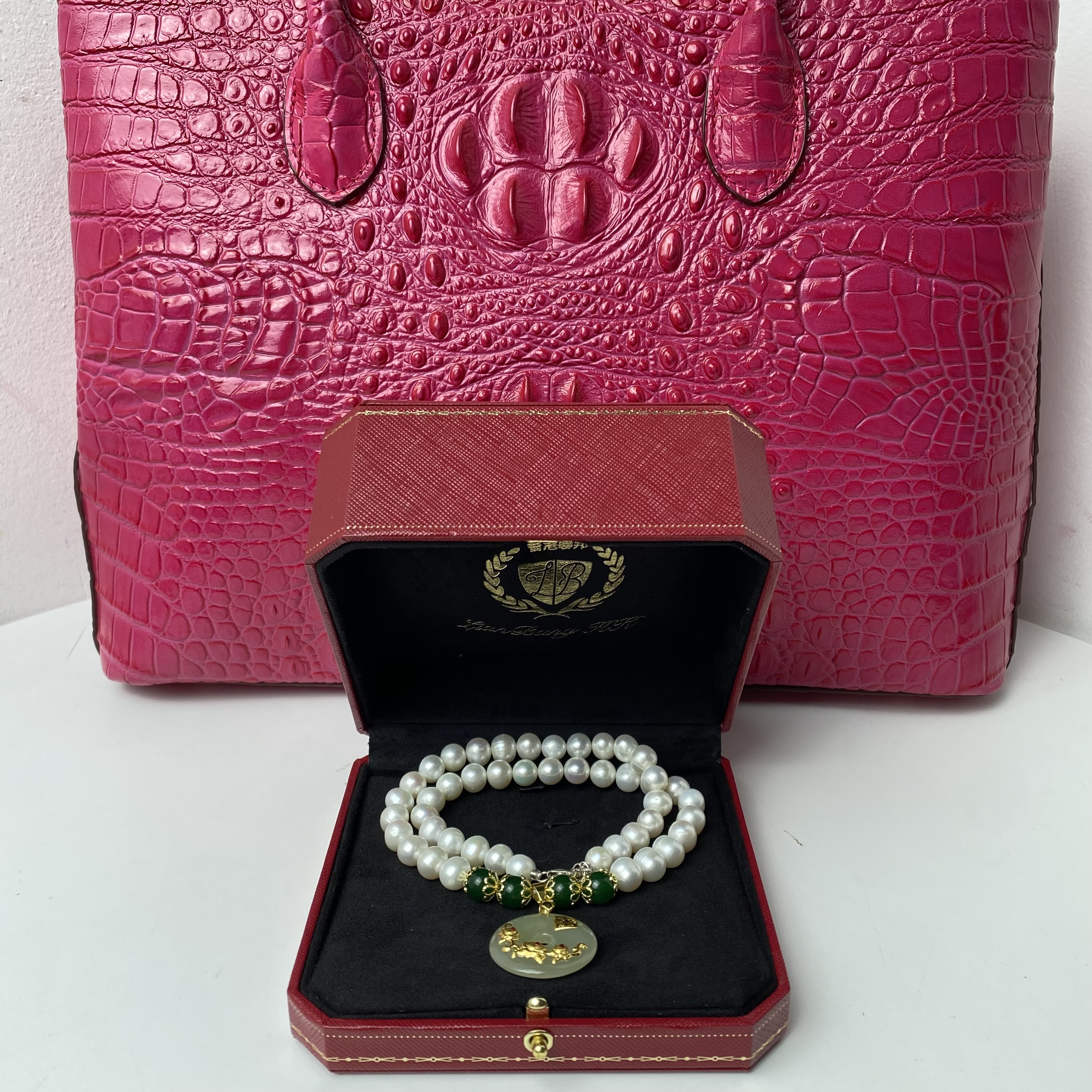 非金属珐琅项链 3432【LIANBANG  H.K】时尚百搭女士吊坠