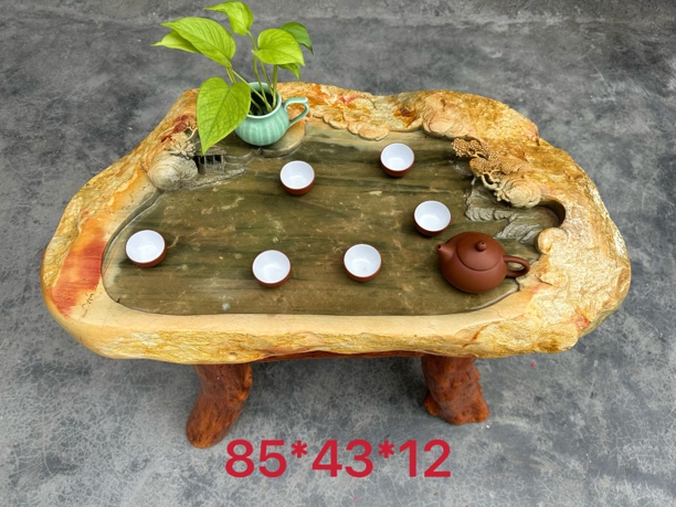 端砚绿端山水小茶盘，喜欢的朋友可以联系我哦