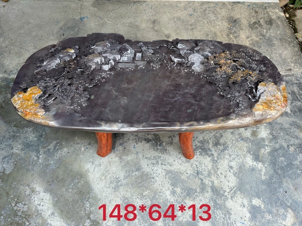 端砚紫端山水大茶盘，喜欢的朋友可以联系我们哦