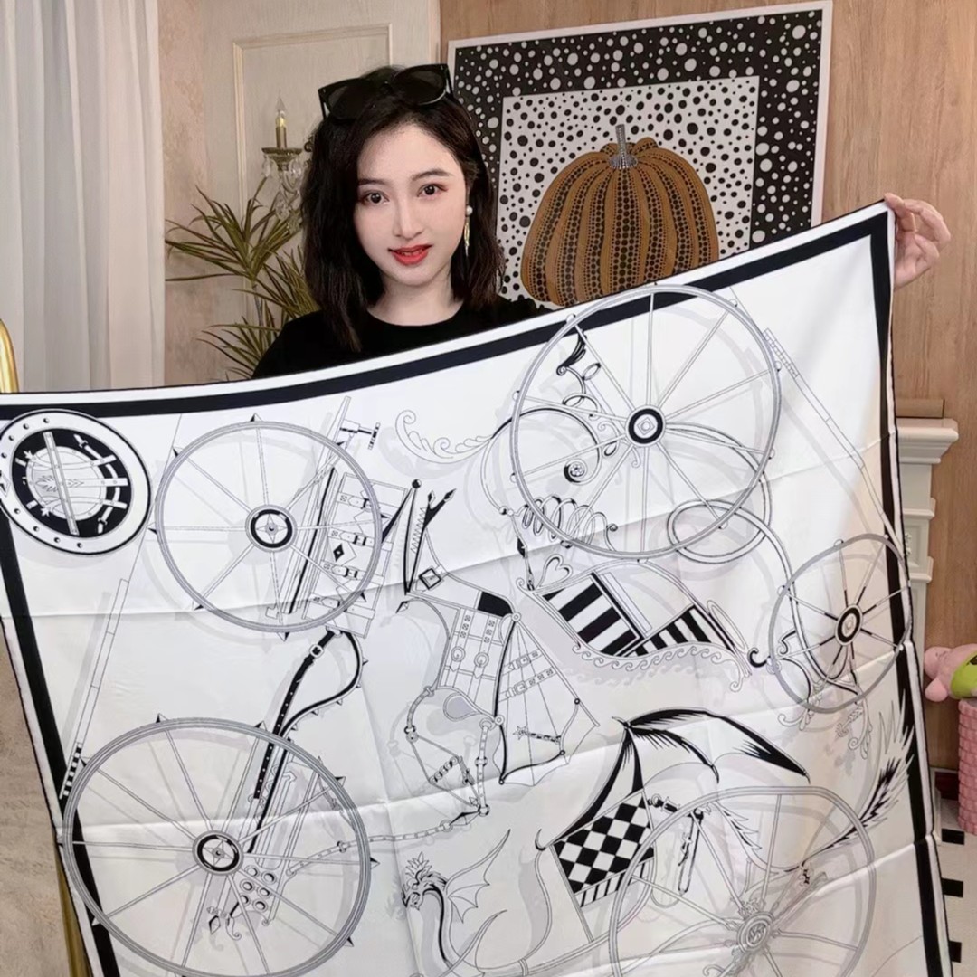 蓝蓝丝语微瑕微瑕大方巾桑蚕丝春夏气质时尚双面女士丝巾110