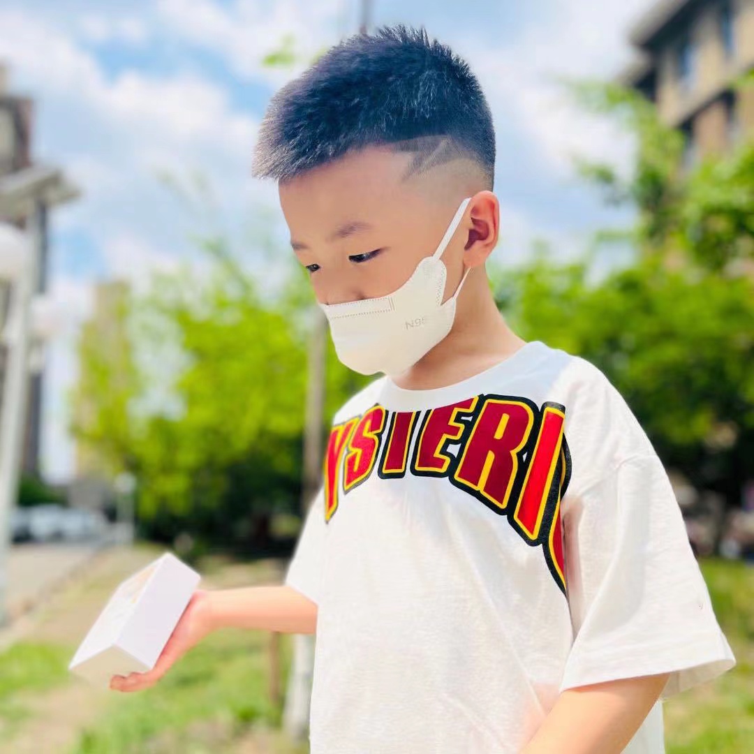 *0458【字母奶嘴】亲子白色儿童短袖