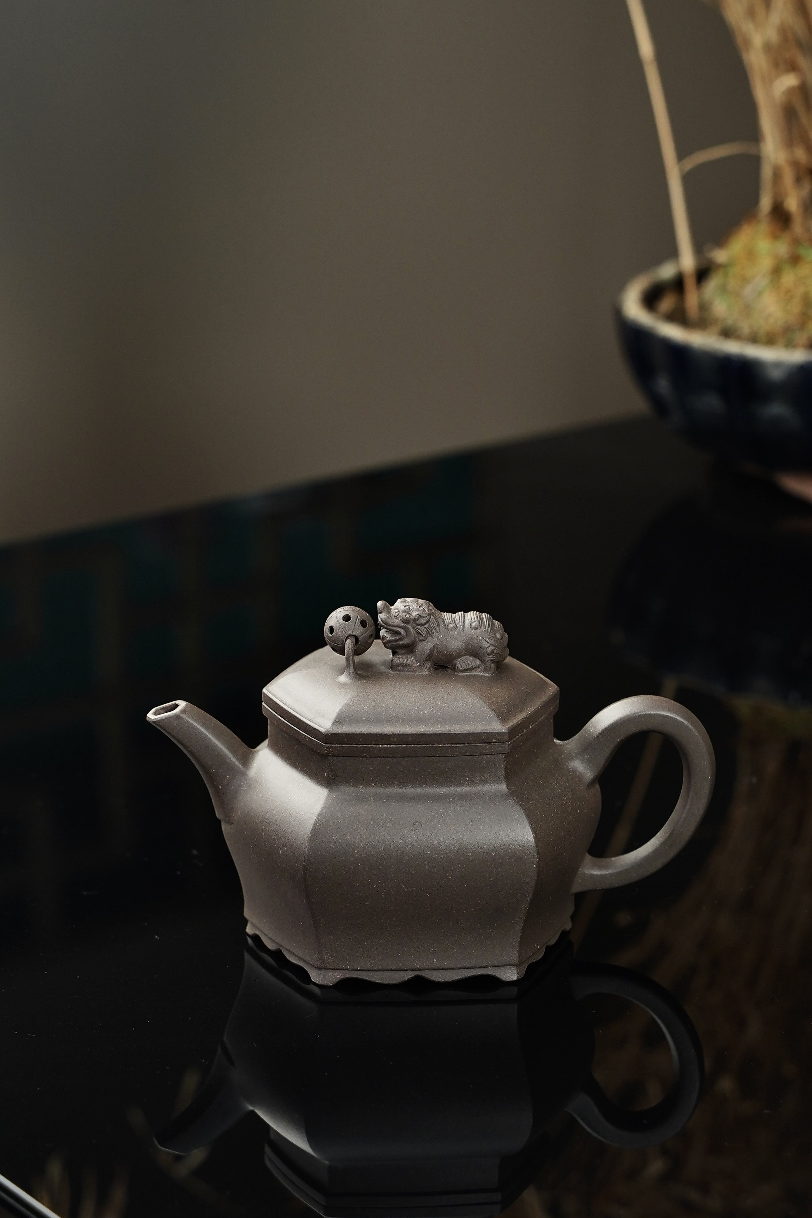 全手工、天青泥、狮球