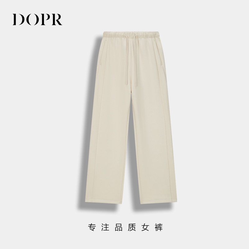  【一代裤王】醋酸加厚秋冬款立体剪裁斜纹肌理感百搭直筒裤10212