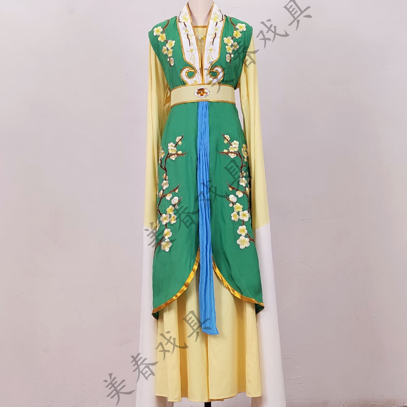 周文斌绣花古装越剧戏服