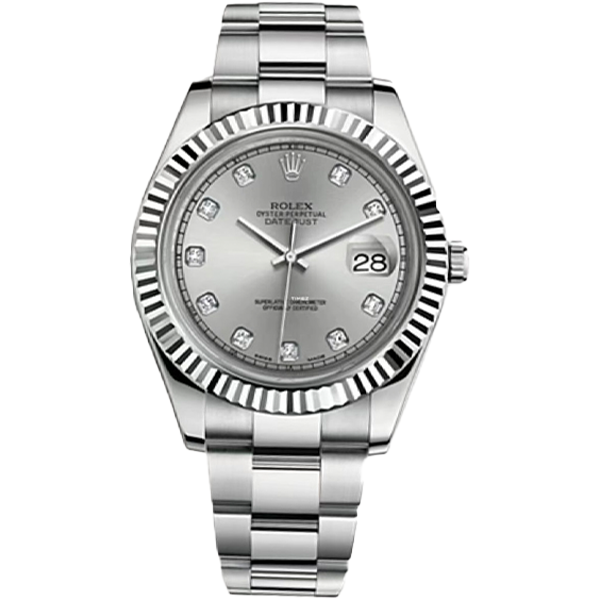 99新 Rolex/劳力士 老佛爷/劳力士116334/自动/16年全套/41mm