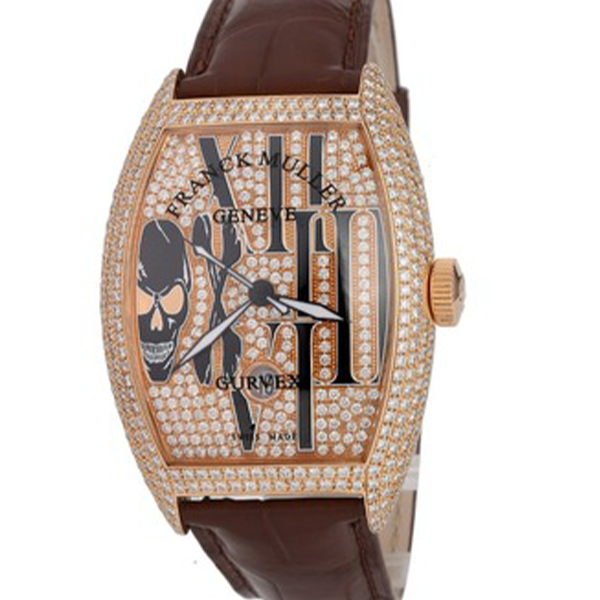 99新 Franck Muller/法兰克穆勒 老佛爷/法兰克穆勒8880后盘后钻