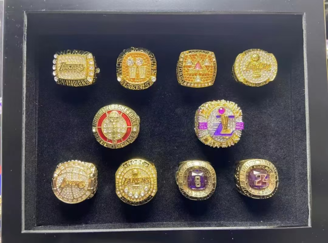 2020科比（永远的曼巴）戒指礼物篮球周边专拍篮球生日礼物