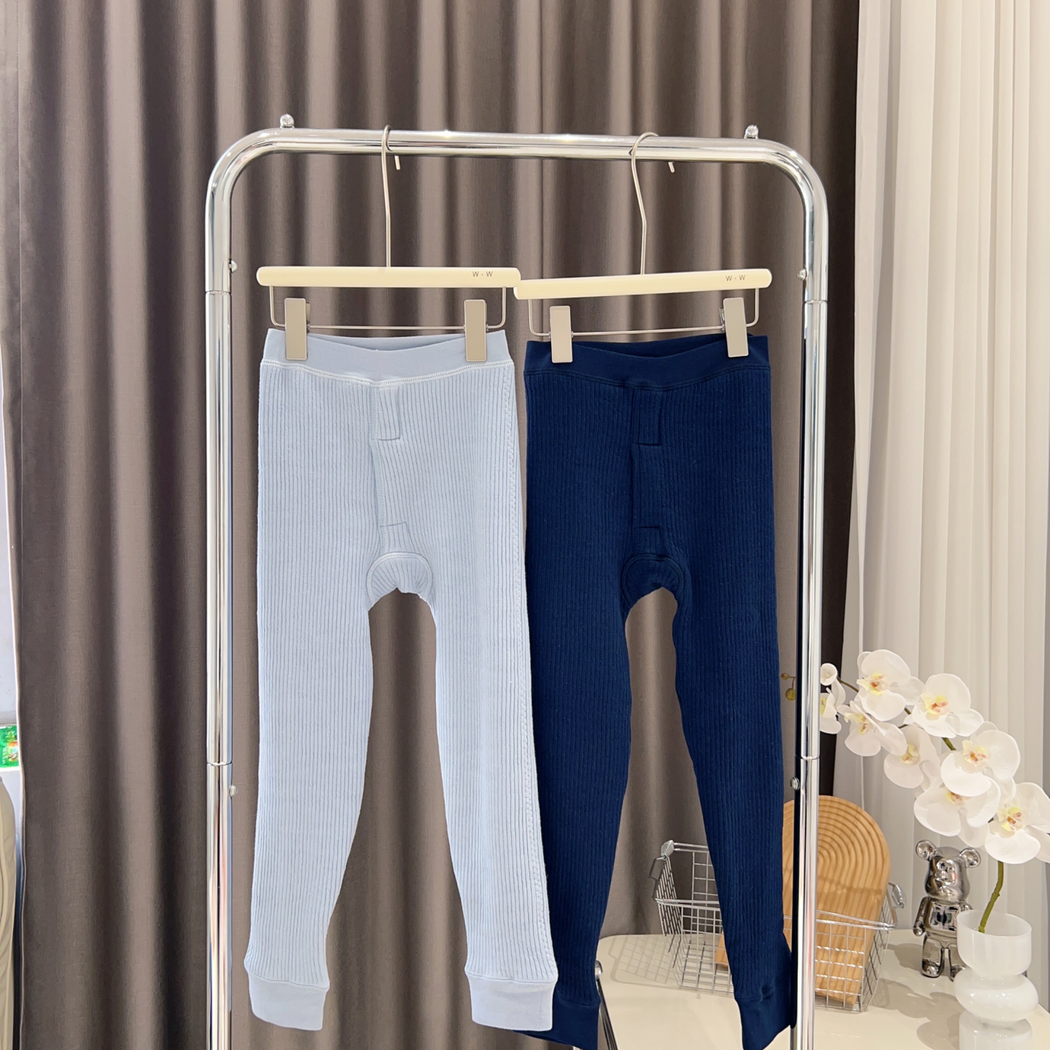 超级厚实！！！D儿童加绒加厚保暖裤  335