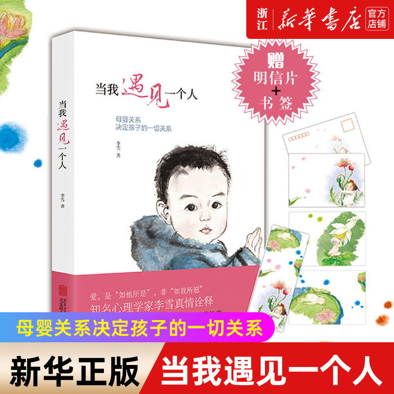 当我遇见一个人(母婴关系决定孩子的一切关系) 李雪 新华书店正版