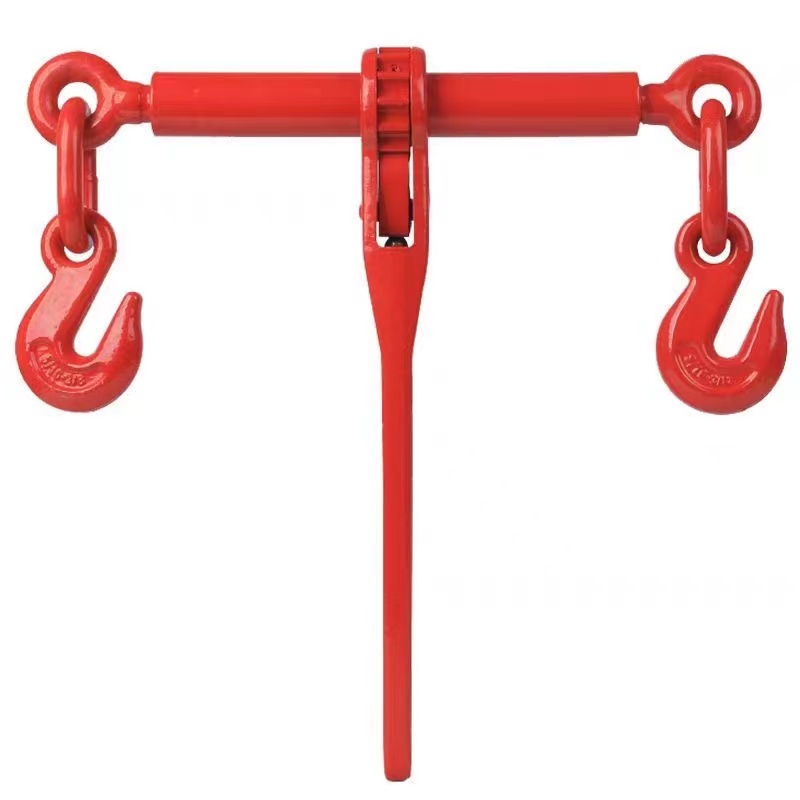 紧绳链条紧索器铁链拉紧器双钩精品锻造电动模断捆绑链大号紧线