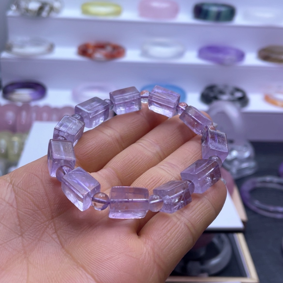 【闪购商品】水晶手串8号未镶嵌婂*