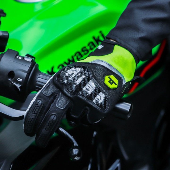 摩爵仕M30夏季机车手套装备防摔碳纤维骑行手套摩托车装备用品