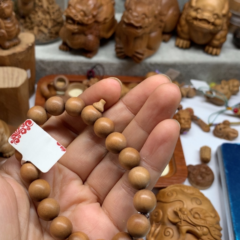 【闪购商品】檀香木手串/手链彩***鹰
