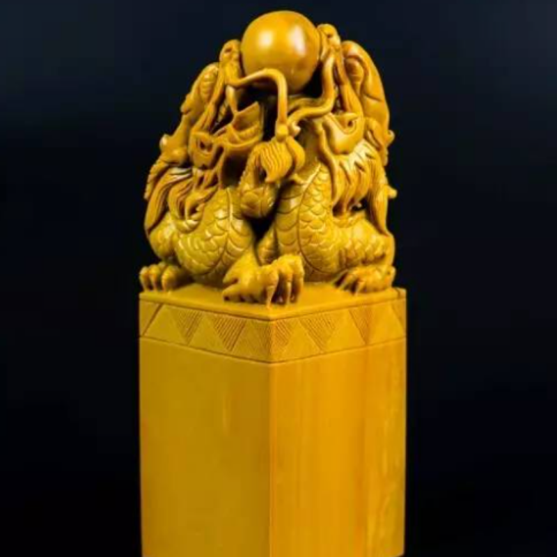 石雕黄蜡石籽料精品