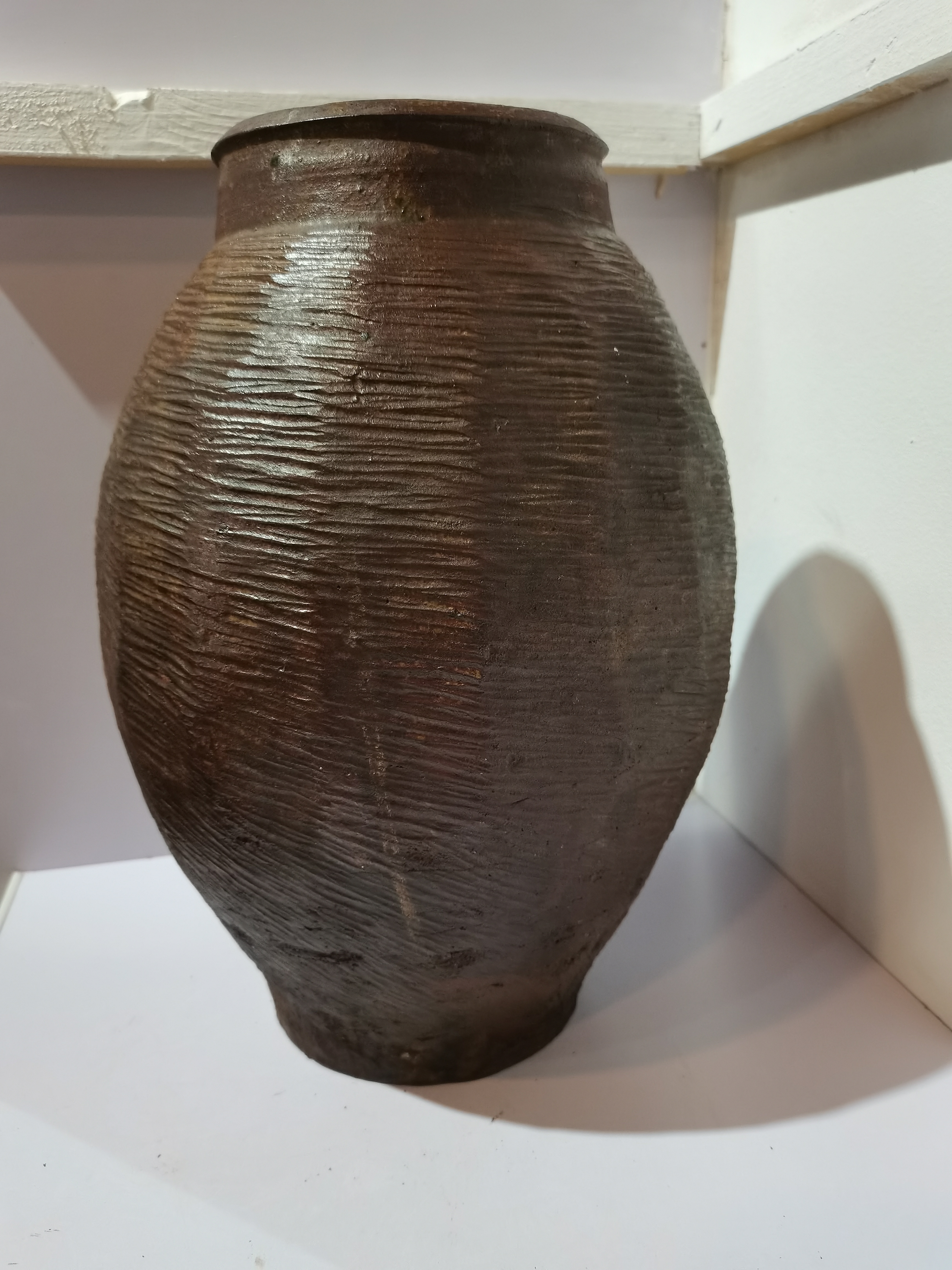 旧货陶罐，适合摆件手工