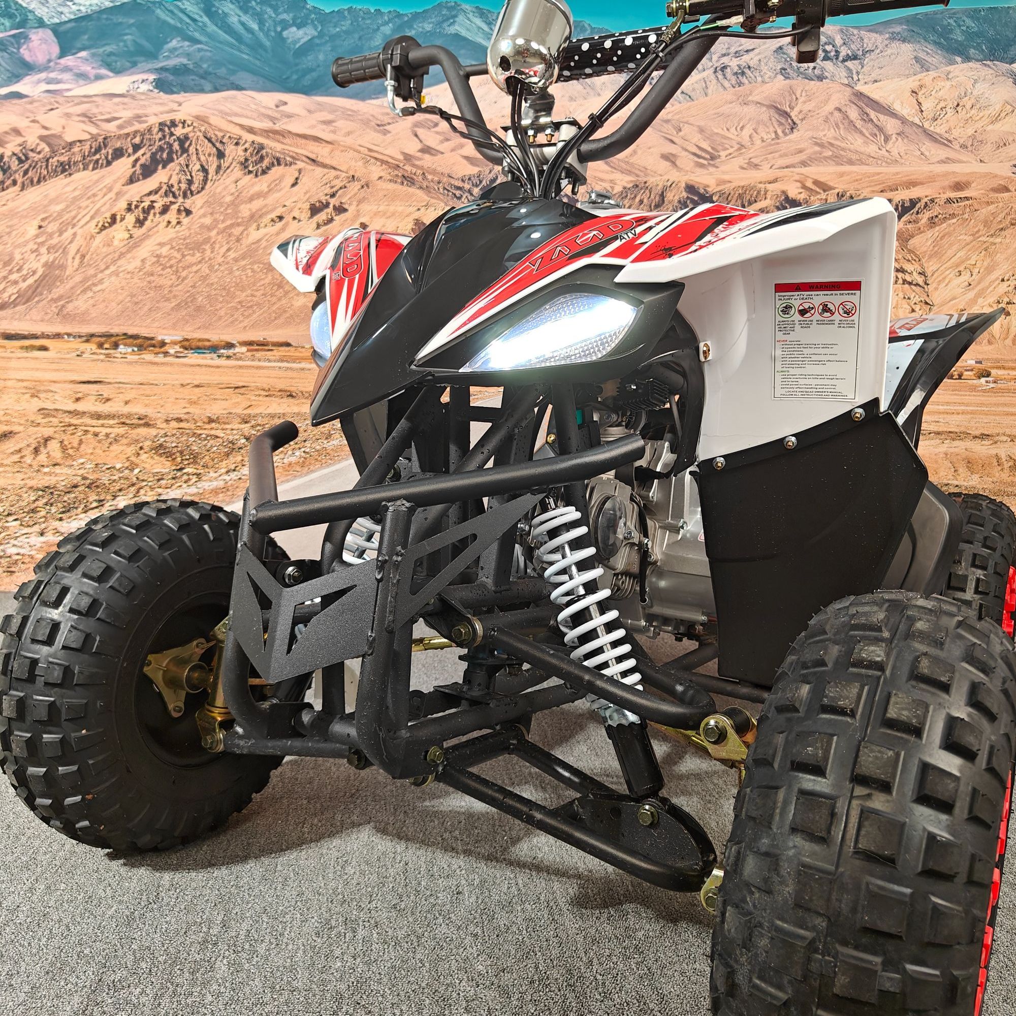 小战鹰全地形越野沙滩车户外越野爬坡125/150CC动力脚挡三速强劲