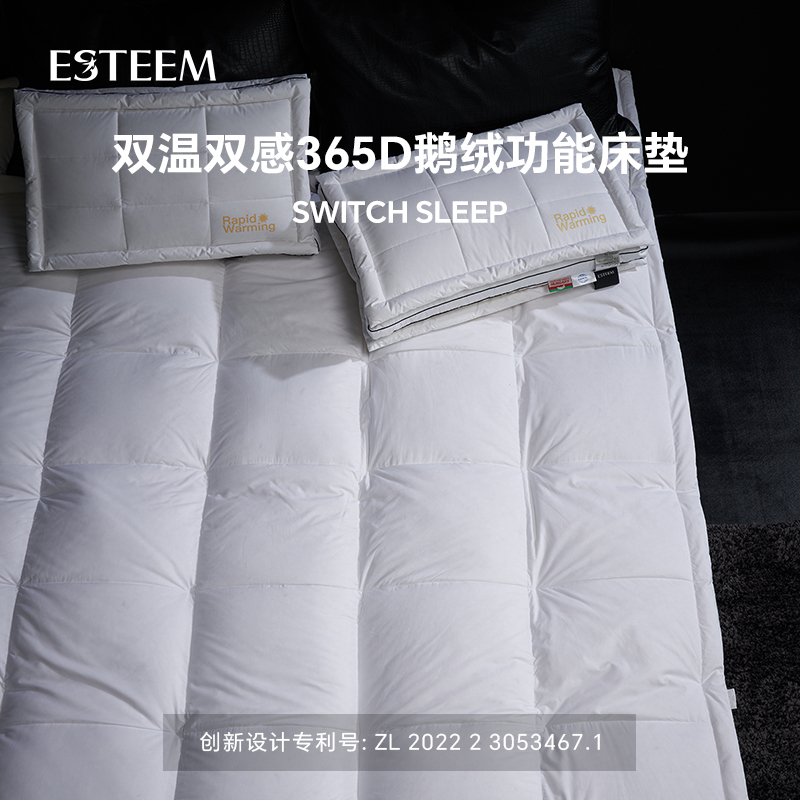 ESTEEM/宜庭双温双感365D鹅绒功能床垫