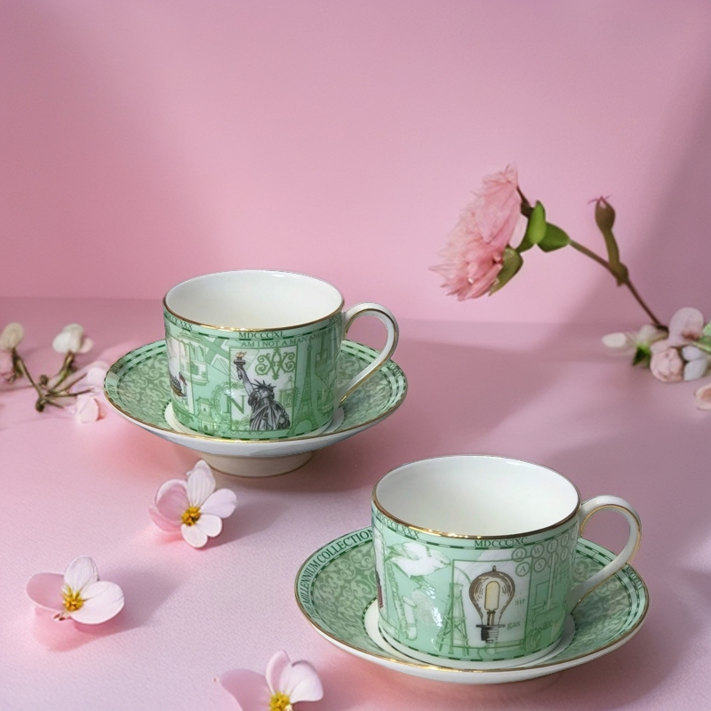 --千禧年--  绿色咖啡杯系列