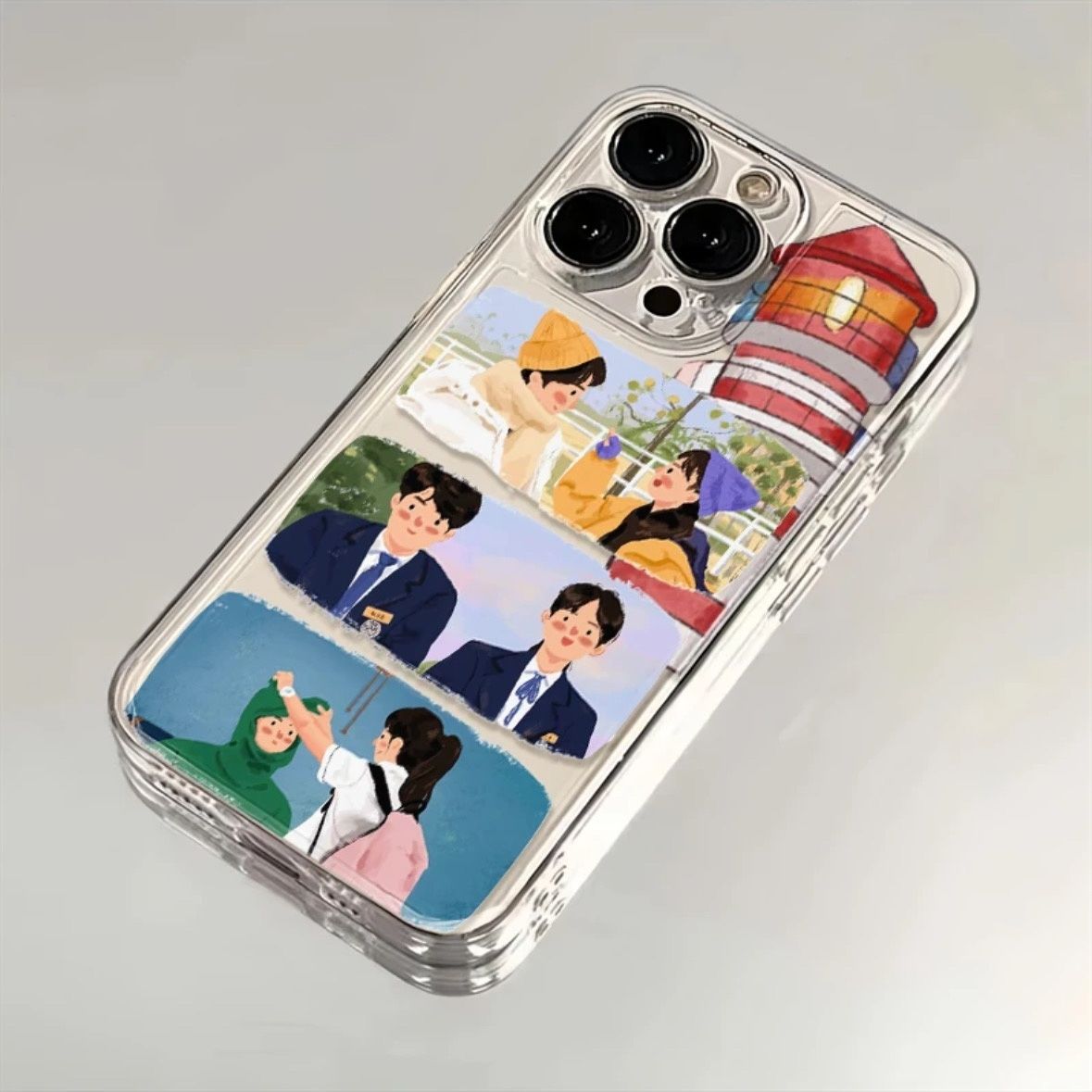 一闪亮星星苹果15手机壳iPhone14promax新7/8plus软壳13/12/11/xr