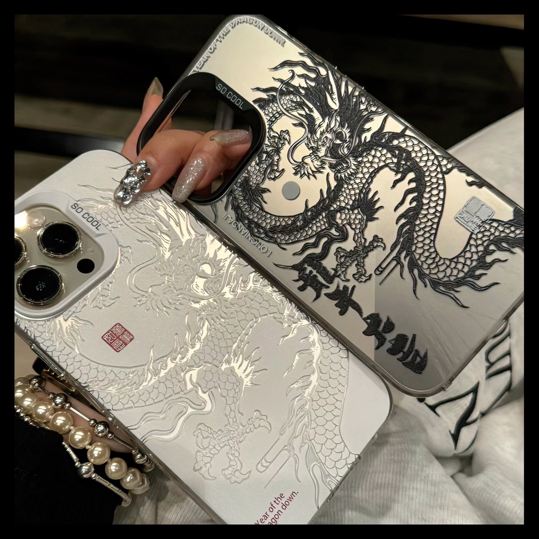 2024新年龙年苹果15手机壳14国风8plus/13/iPhone12promax女11/xr