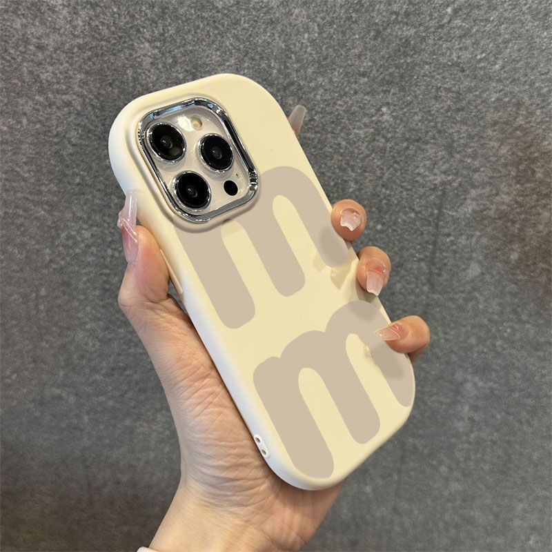 简约字母苹果15手机壳iPhone14plus新13promax/12软7/8plus/11/xr