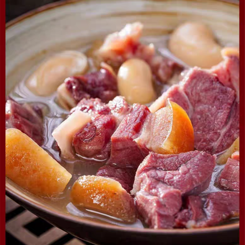 xiliyuan/囍立園云腿金钱切块坨坨肉宣威农家腌制肉质紧实装