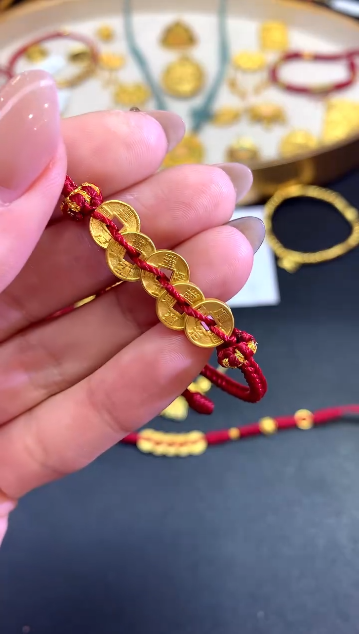 【闪购商品】定制足金手饰团多样性发其一|580+0