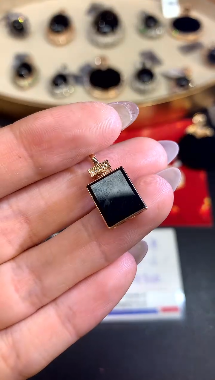 【闪购商品】翡翠吊坠|18K金镶嵌团购多样性发其一|1280
