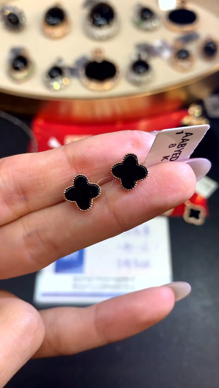 【闪购商品】翡翠耳饰|18K金镶嵌团购多样性发其一|980