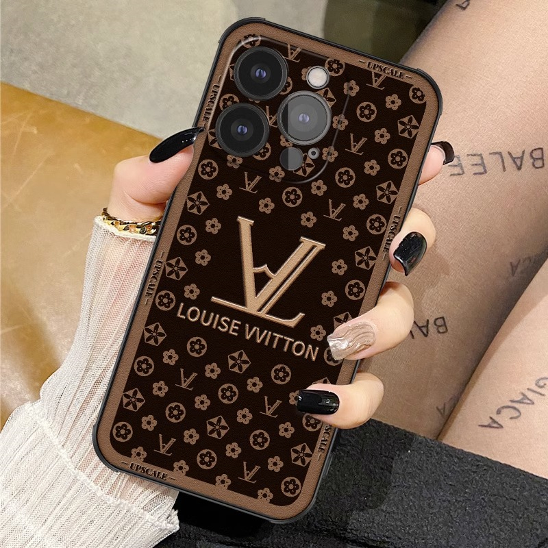 苹果14/13手机壳潮牌老花promax新款iphone全包12/11/pro防摔高端