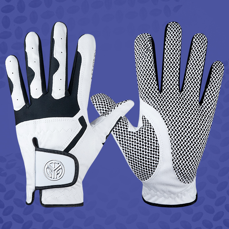 TYGOLF男士高尔夫手套超纤布防滑透气耐磨单只可水洗高尔夫球手套
