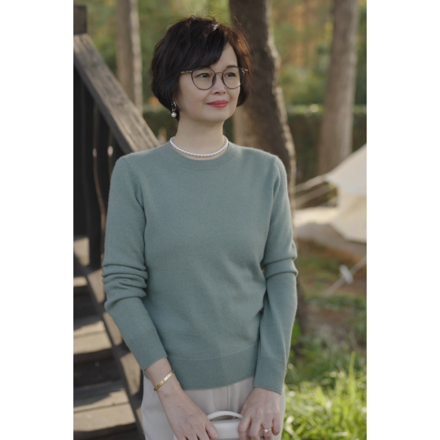 ulight【柔软时光】100羊绒舒适简约必入针织上衣