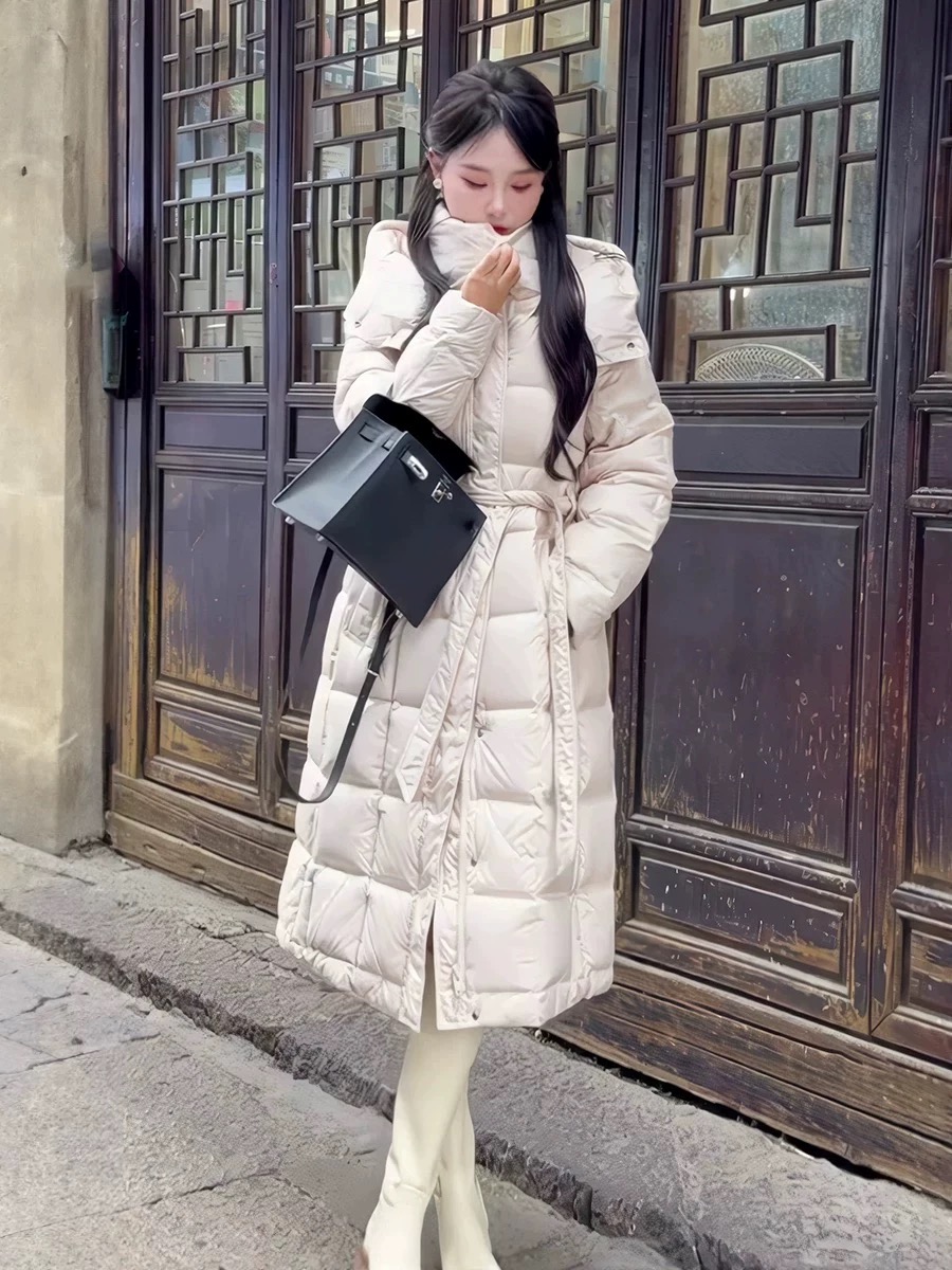 【安琪专属】冬季新款保暖高蓬百搭高端大气时尚洋气羽绒服Q002