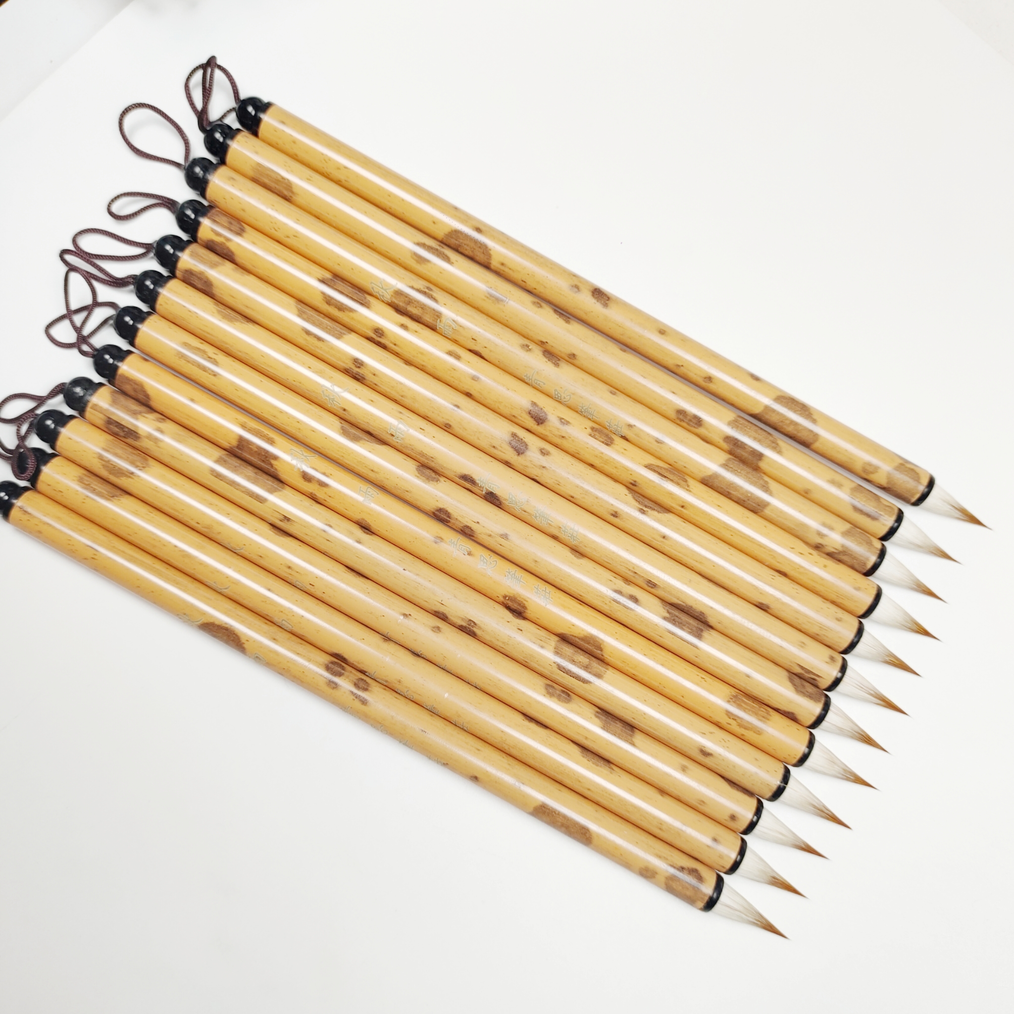 12支（秋雨）兼毫鸡距笔 出锋2.1mm 口径0.8mm小楷小行书小行草