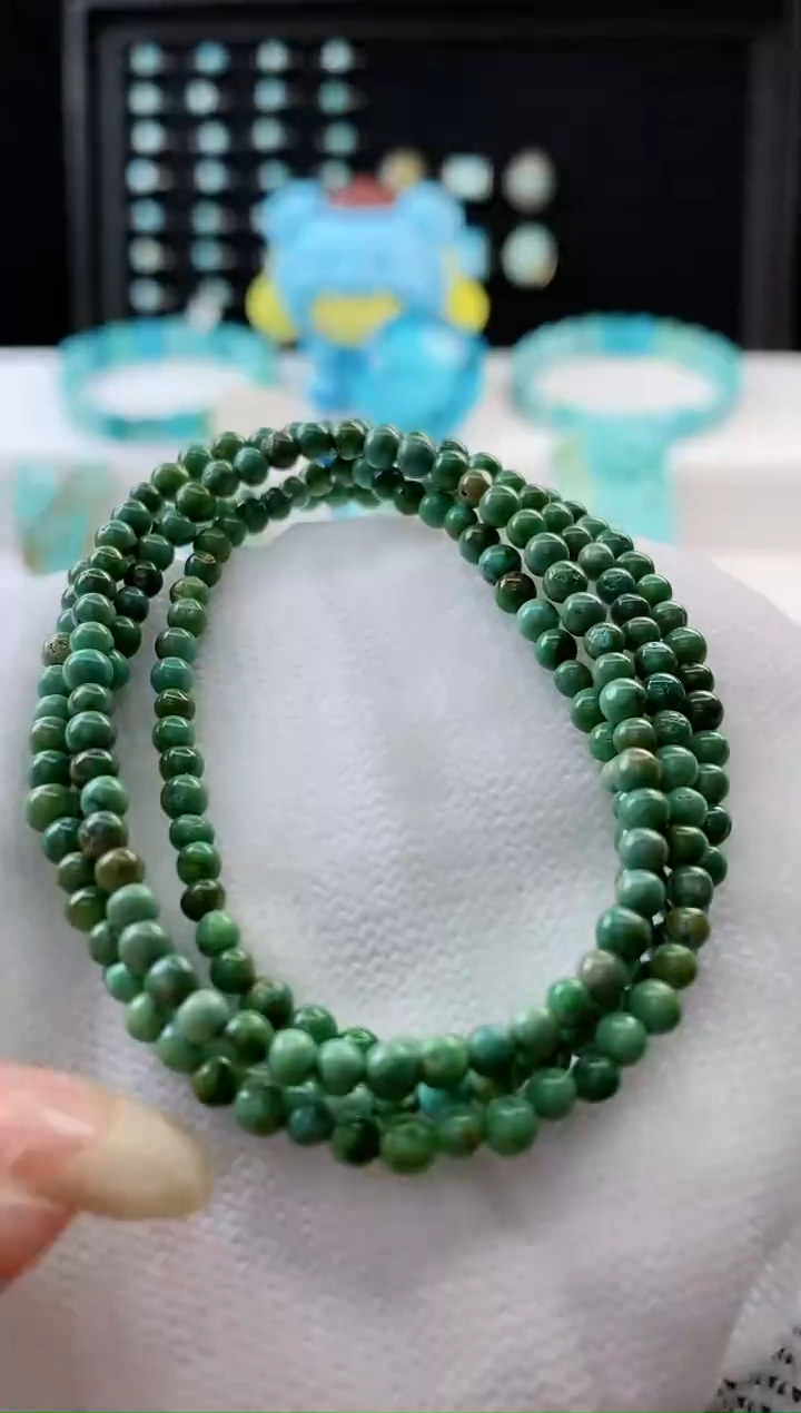 【闪购商品】绿松石颈饰未镶嵌20（3.3mm）